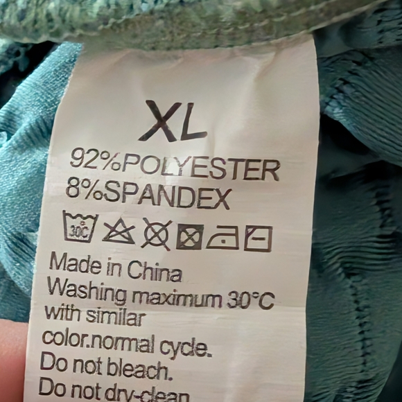 JGS1996 Butt Lifting Leggings Tummy Control Color Blue Size XL (New) - Picture 7 of 9